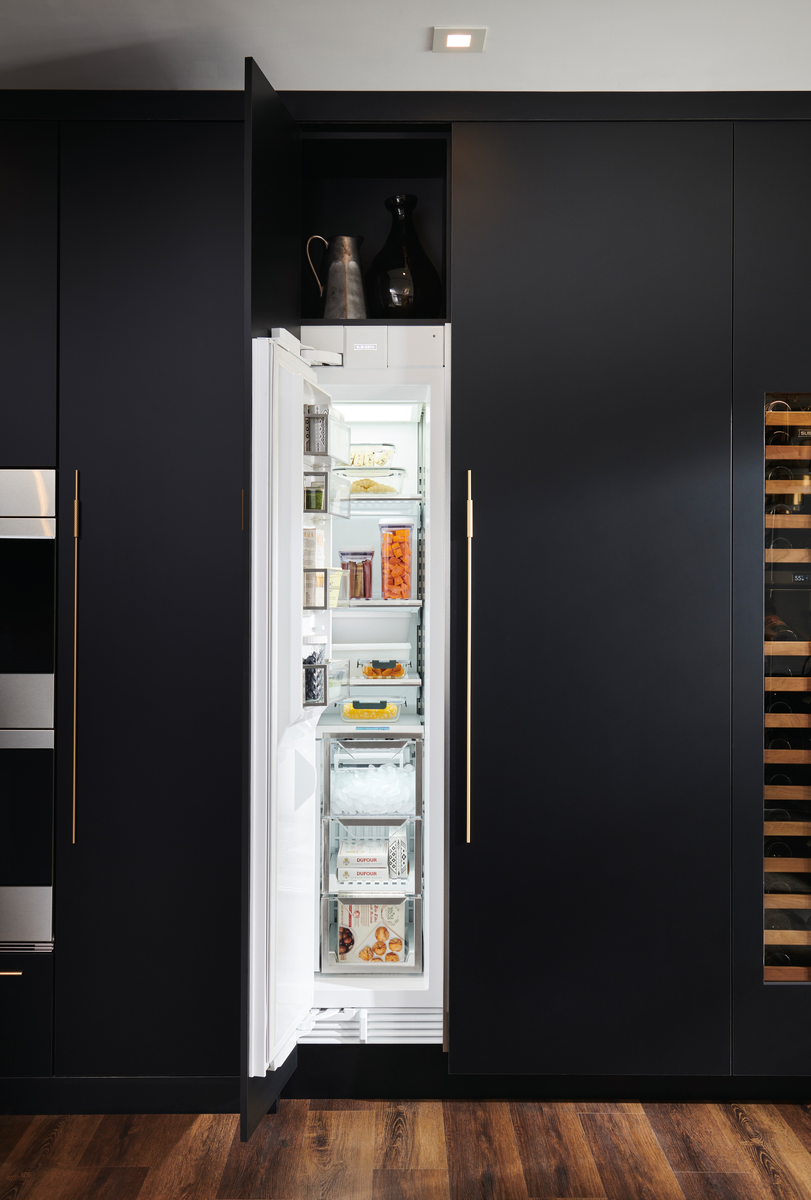 18" Designer Column Freezer with Ice Maker - Left Hinge DEC1850FIL