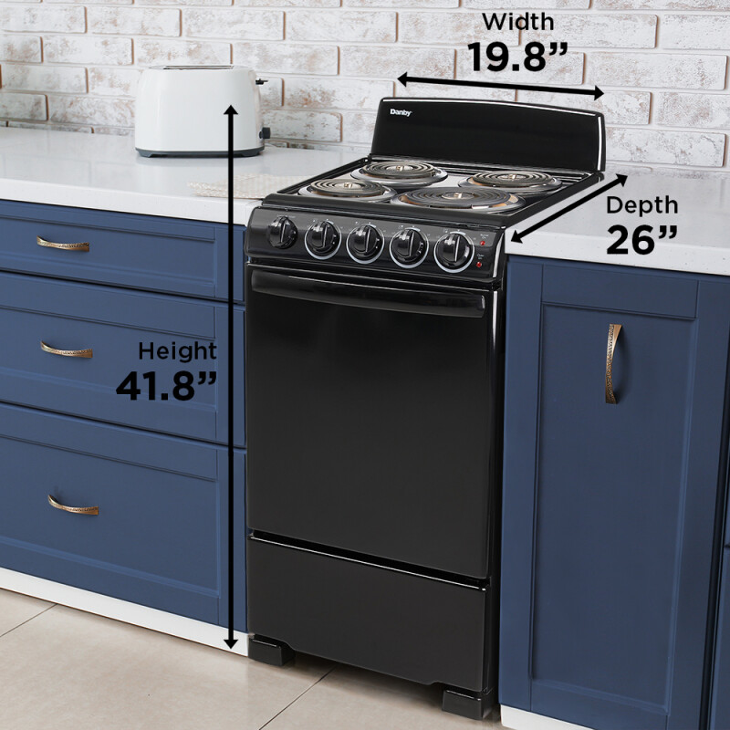 20″ Wide Electric Range DER202B