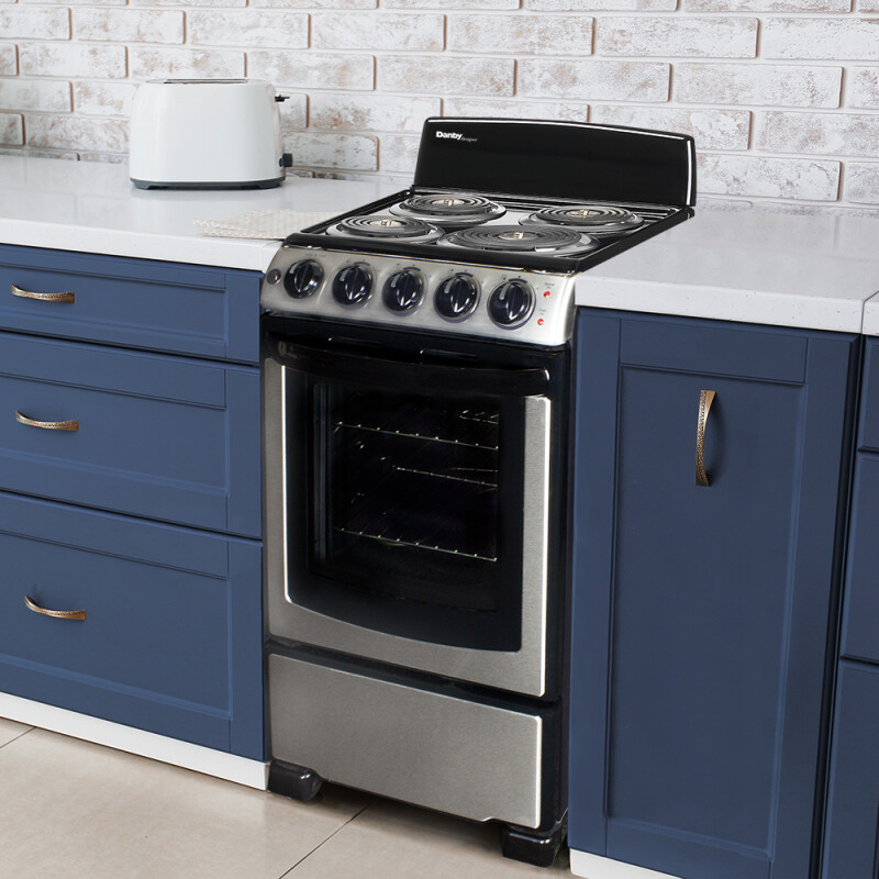 20″ Wide Electric Range DER202BSS