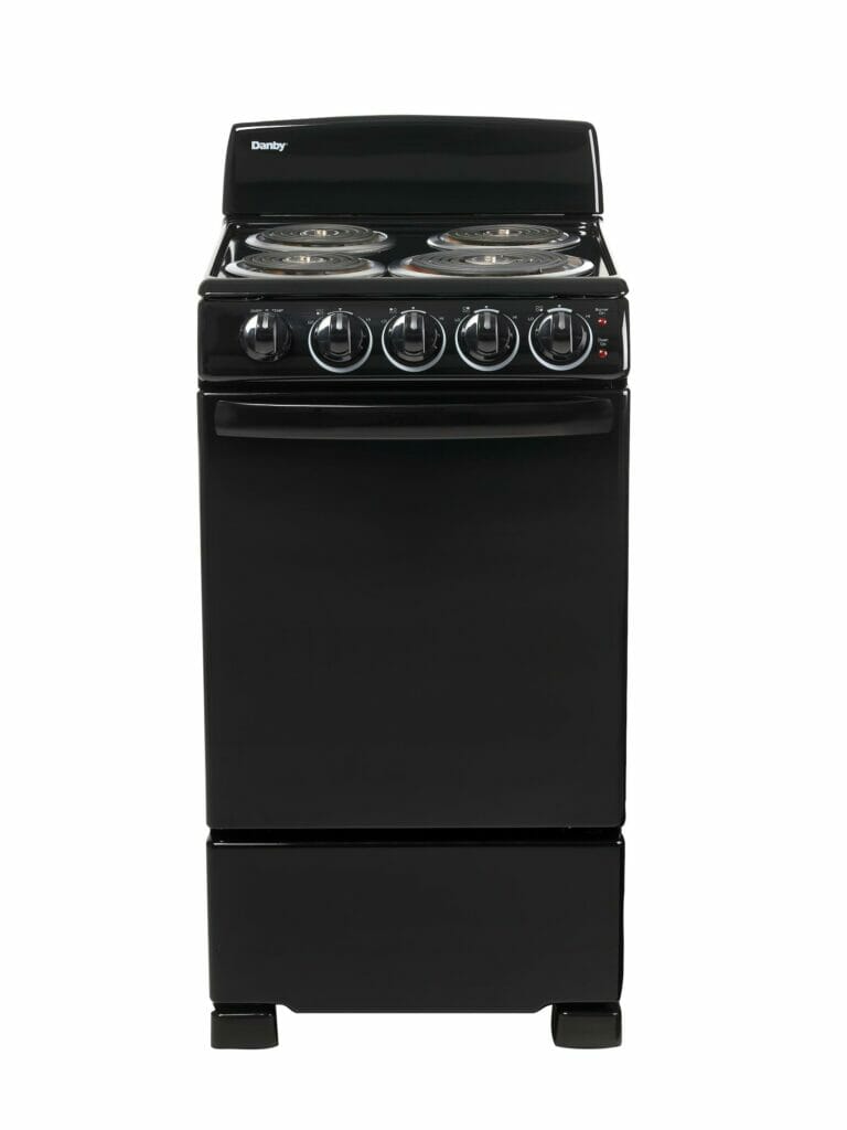 20″ Wide Electric Range in Black DER203B