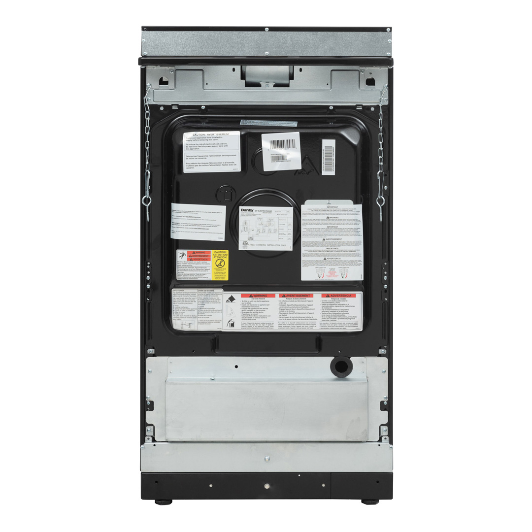 20″ Wide Electric Range in Stainless Steel view 3