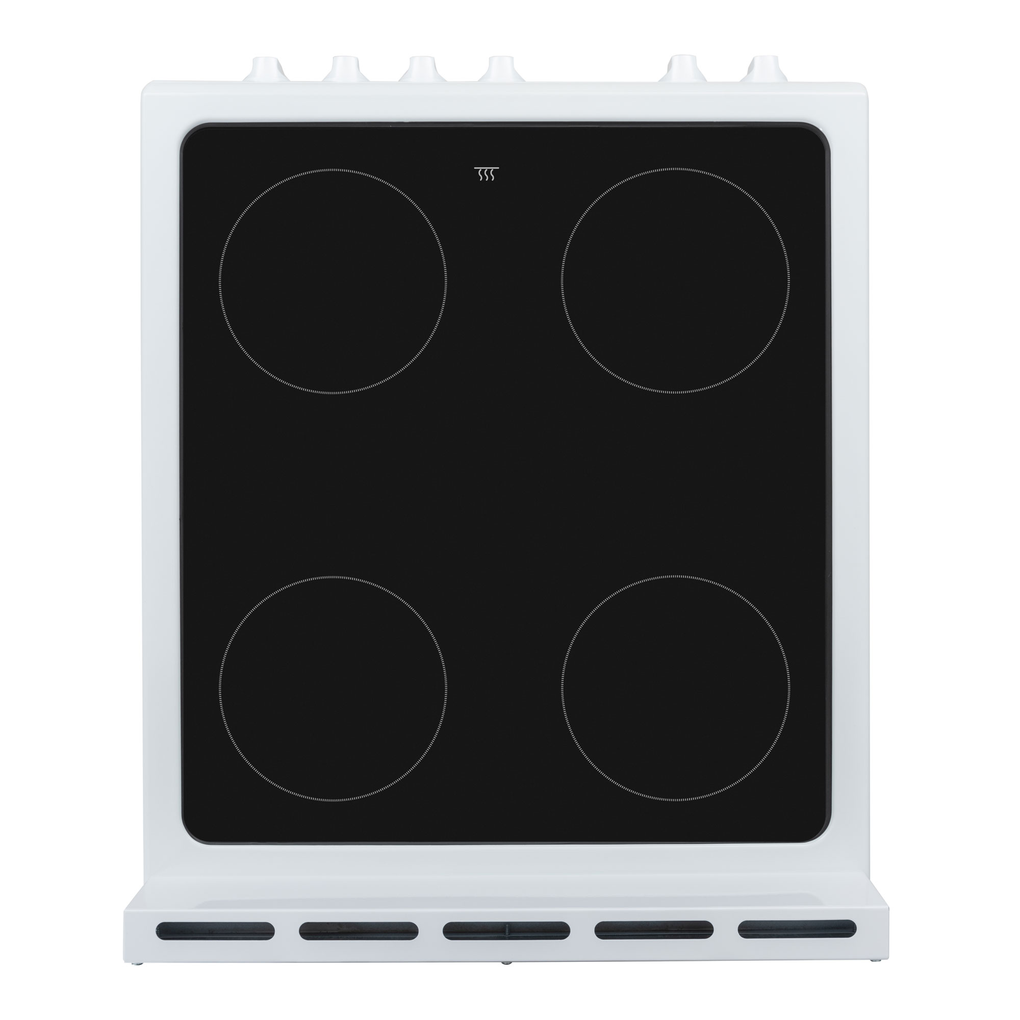 20″ Wide Electric Range in White view 8