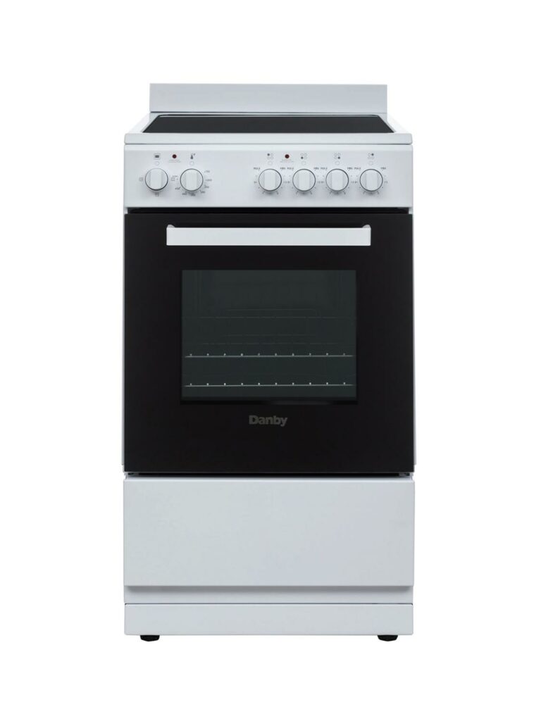 20″ Wide Electric Range in White DER20V1W