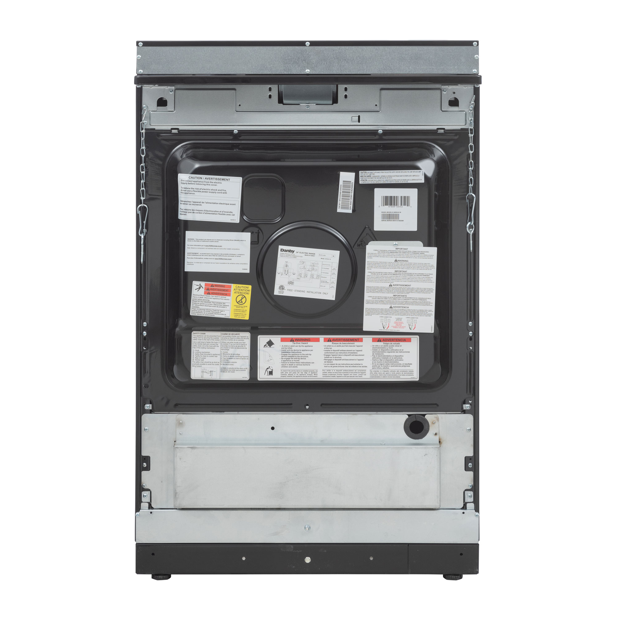 24″ Wide Electric Range DER24V1B