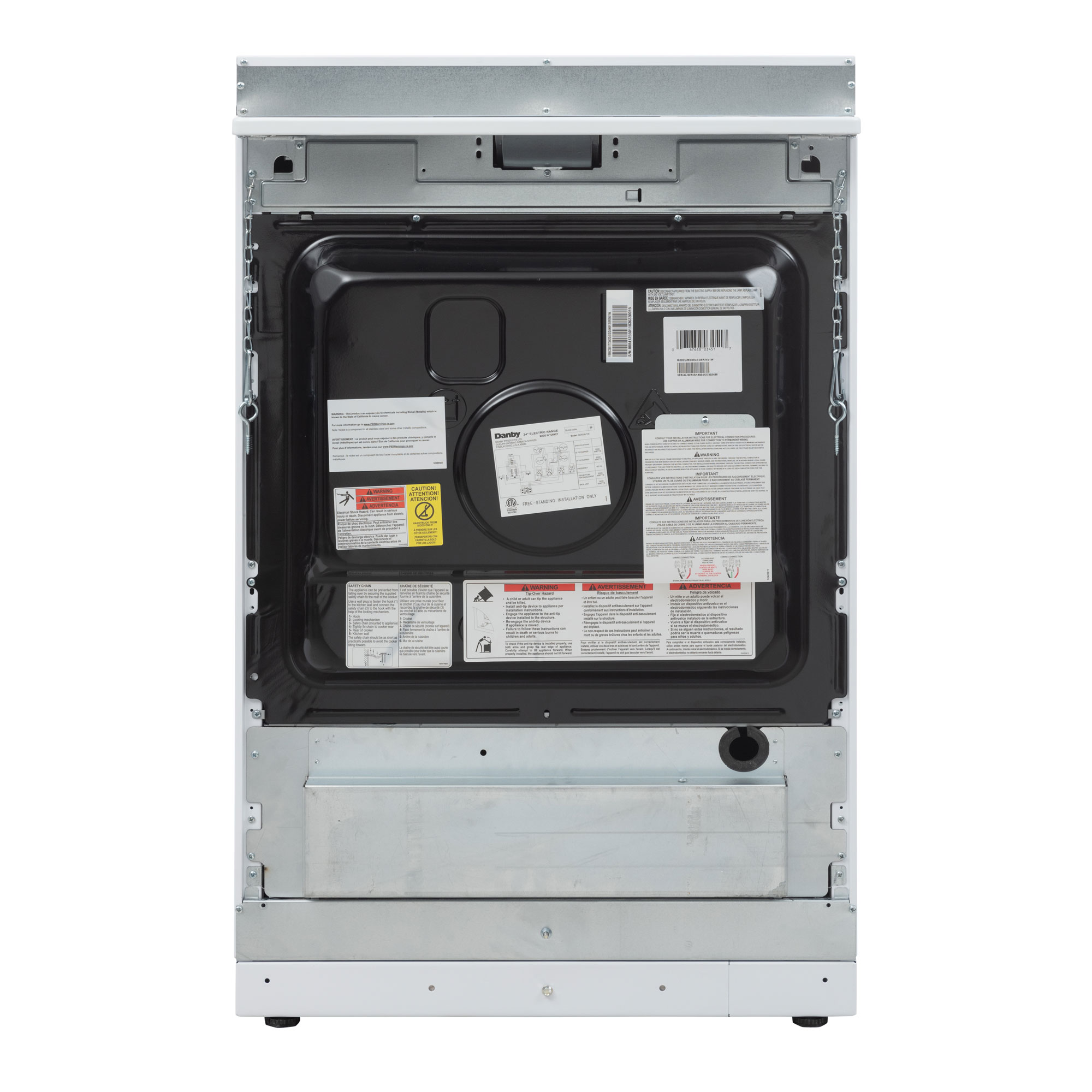24″ Wide Electric Range DER24V1W