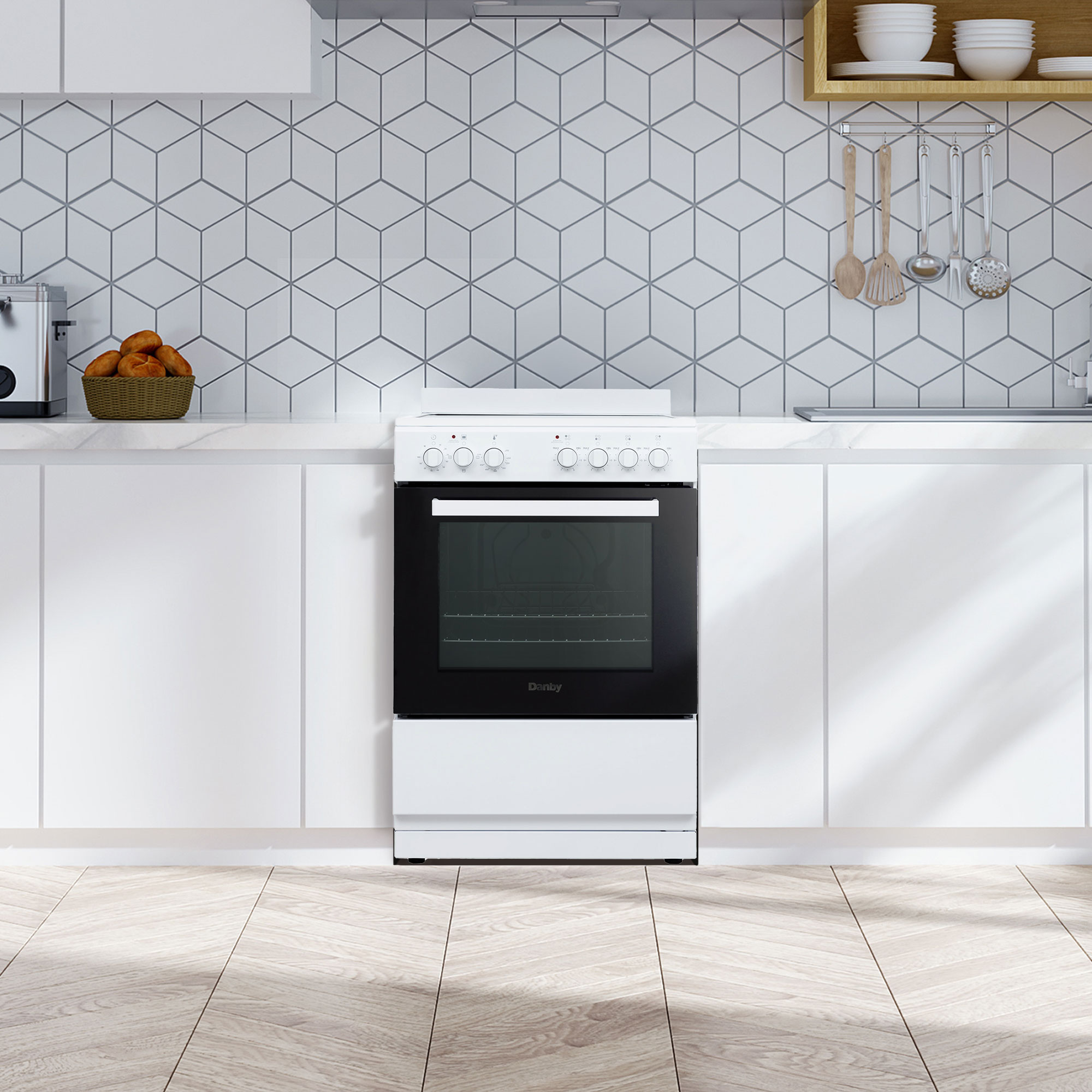 24″ Wide Electric Range DER24V1W