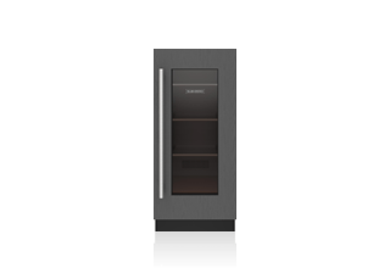 15" Designer Undercounter Beverage Center - Left Hinge DEU1550BAL