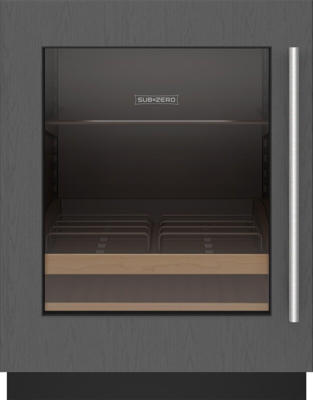 24" Designer Undercounter ADA Height Beverage Center - Panel Ready DEU2450BGADAR