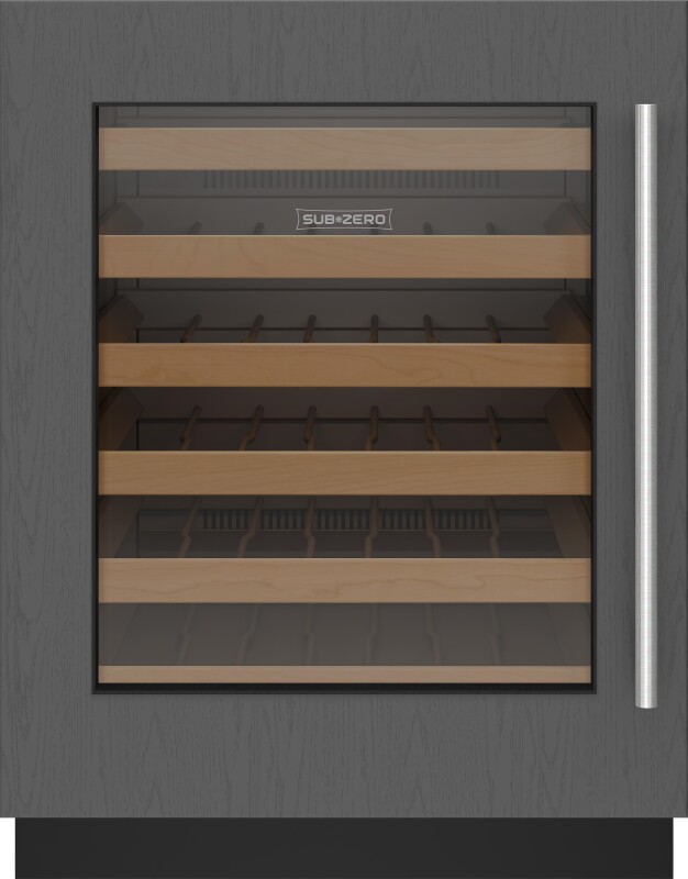 24" Designer Undercounter ADA Height Wine Storage - Panel Ready DEU2450WADAR