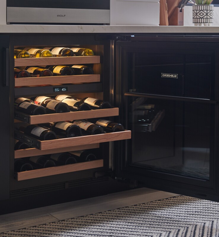 24" Designer Undercounter Wine Storage - Panel Ready DEU2450WAL