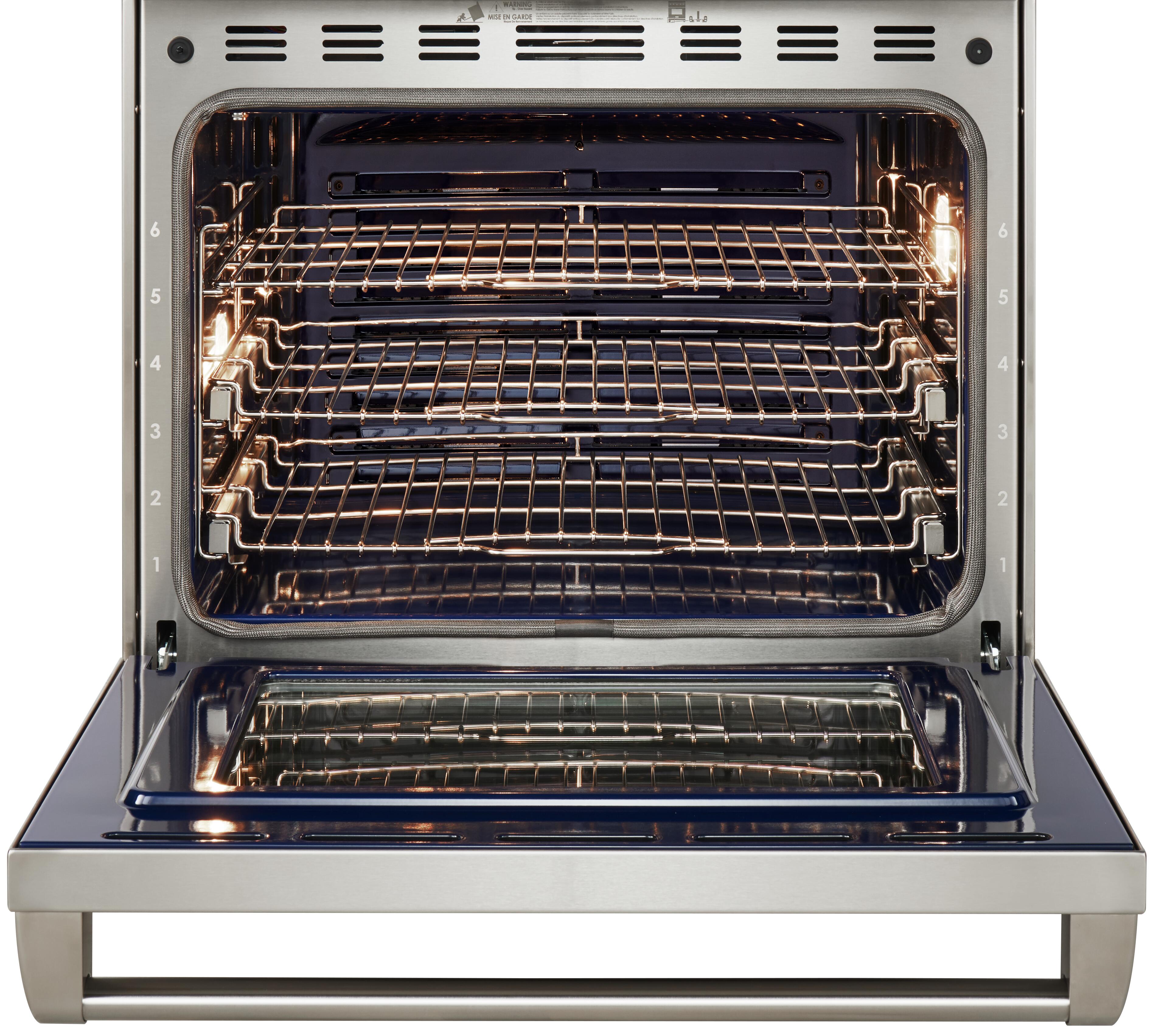 30" Dual Fuel Range - 4 Burners DF30450BKP
