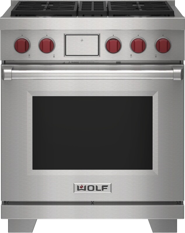 30" Dual Fuel Range - 4 Burners DF30450SP
