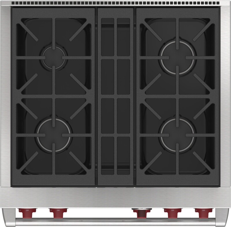 30" Dual Fuel Range - 4 Burners DF30450SPLP