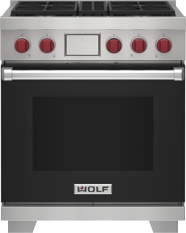 30" Dual Fuel Range - 4 Burners DF30450SPLP