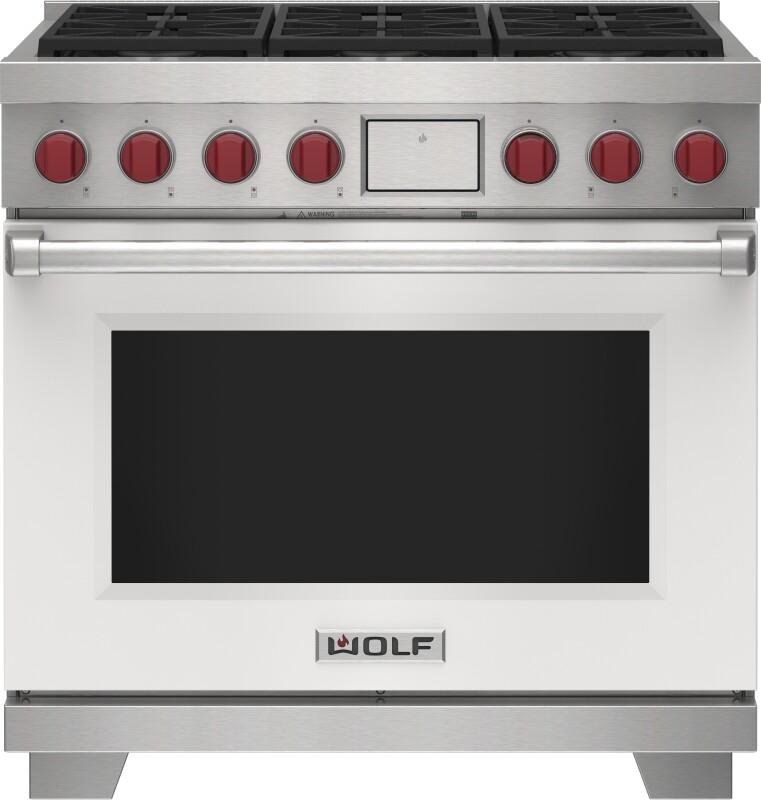 36" Dual Fuel Range - 6 Burners DF36650SP