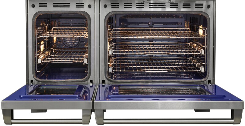 48" Dual Fuel Range - 4 Burners, Infrared Charbroiler and Infrared Griddle DF48450CGSP