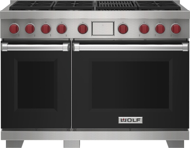 48" Dual Fuel Range - 6 Burners and Infrared Charbroiler DF48650CSPLP