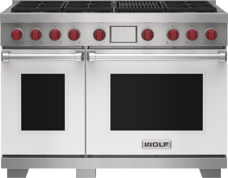 48" Dual Fuel Range - 6 Burners and Infrared Charbroiler DF48650CSPLP