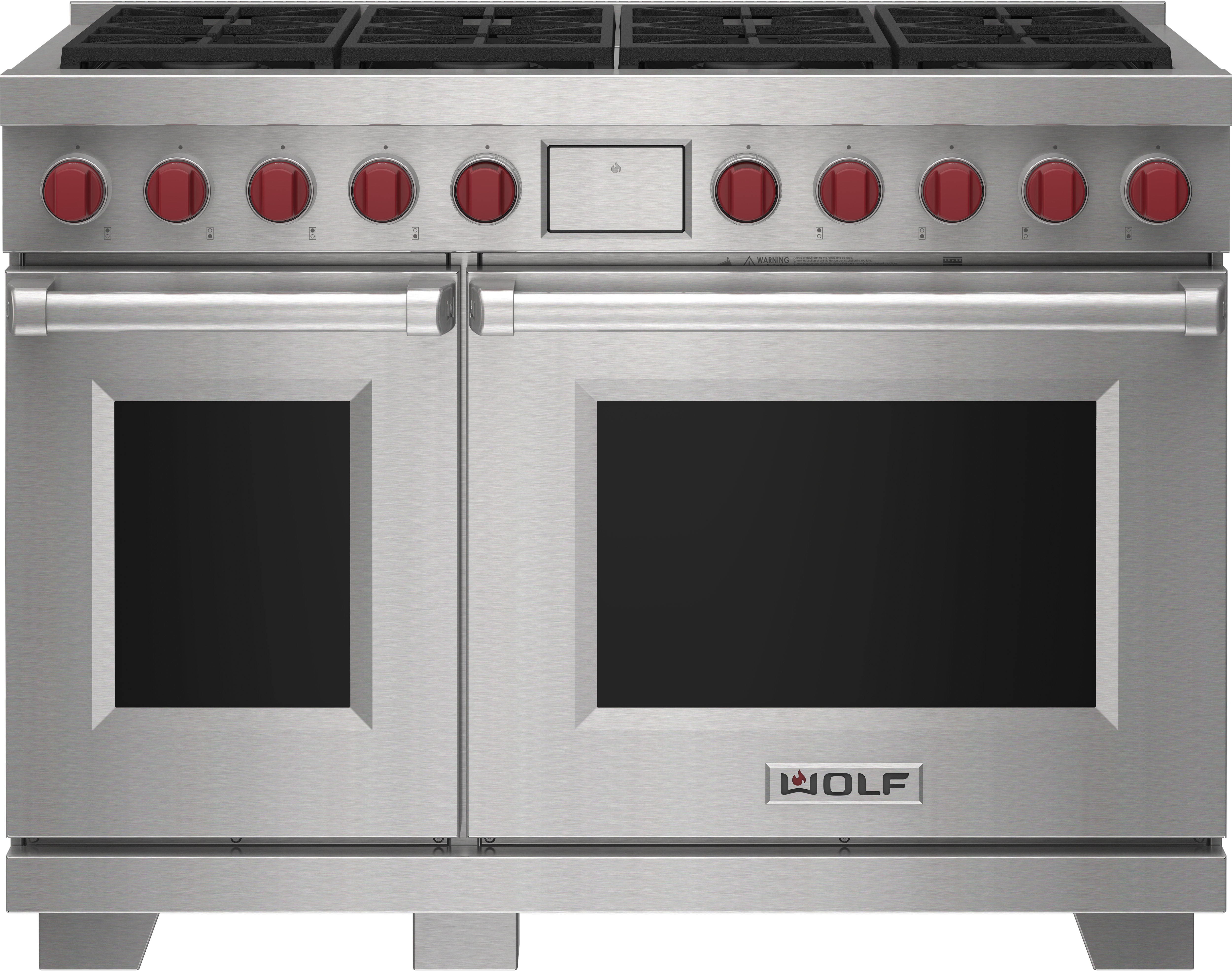 48" Dual Fuel Range - 8 Burners DF48850BKPLP