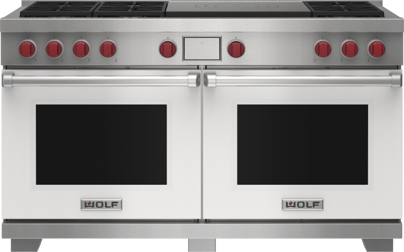 60" Dual Fuel Range - 6 Burners and French Top DF60650FWHP