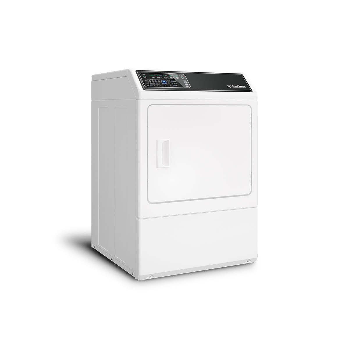DF7 Sanitizing White Electric Dryer with Front Control view 3