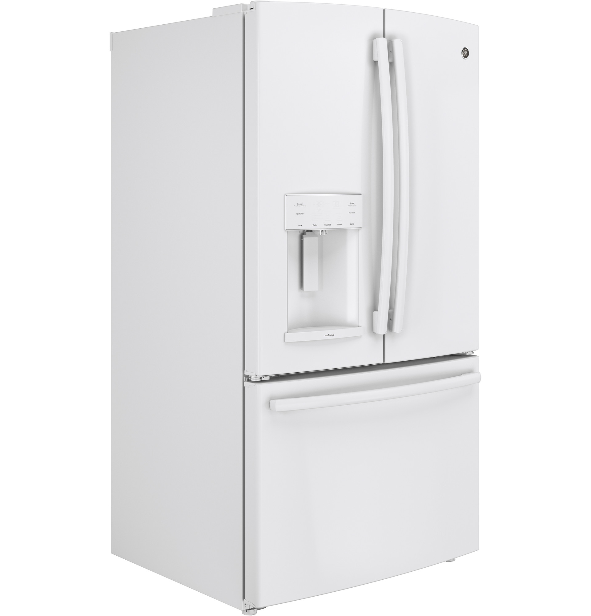 Adora series by GE 27.7 Cu. Ft. French-Door Refrigerator DFE28JGHWW, product image 5 of 10