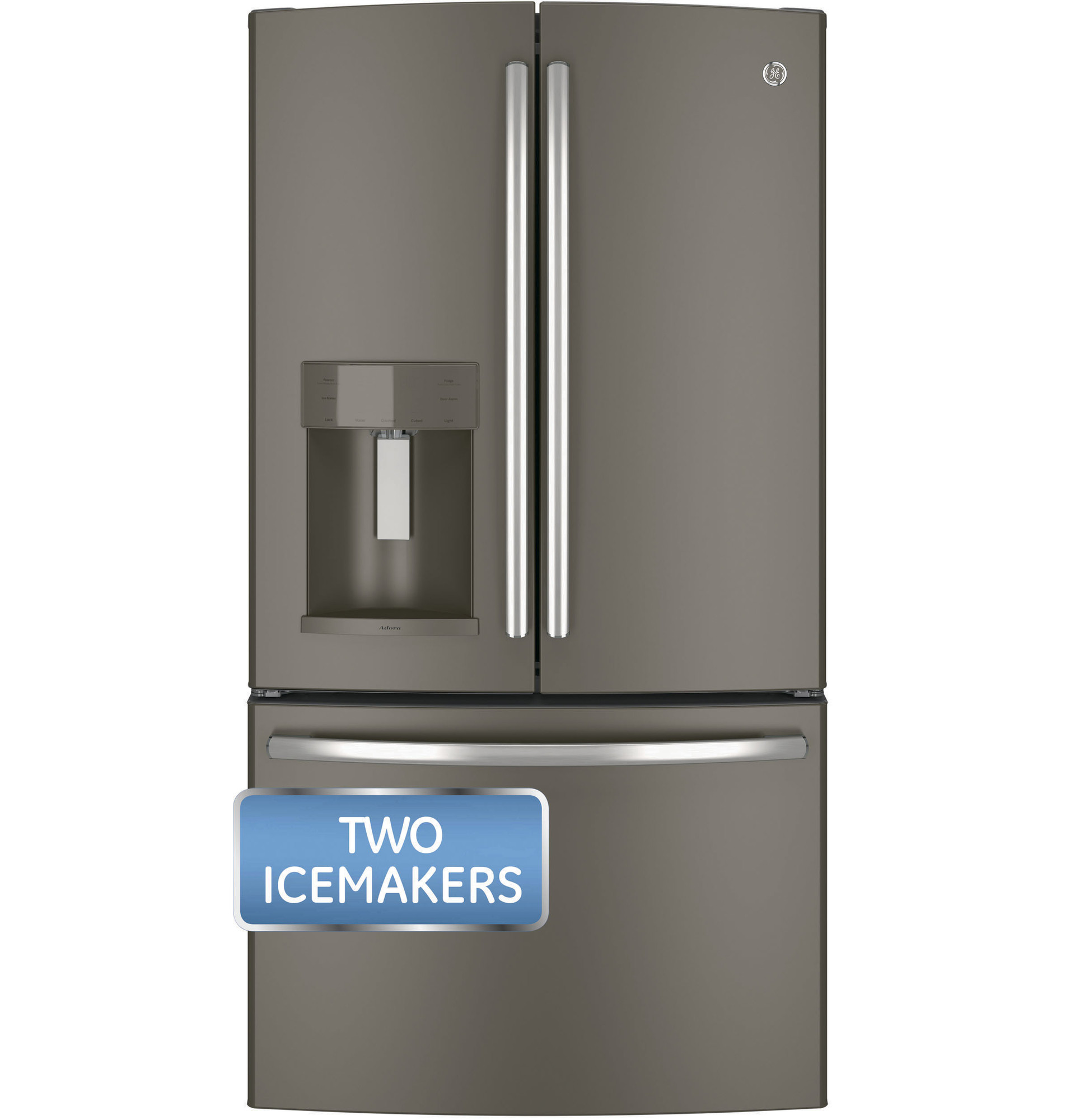 Adora series by GE 27.7 Cu. Ft. French-Door Refrigerator DFE28JMHES, product image 10 of 12