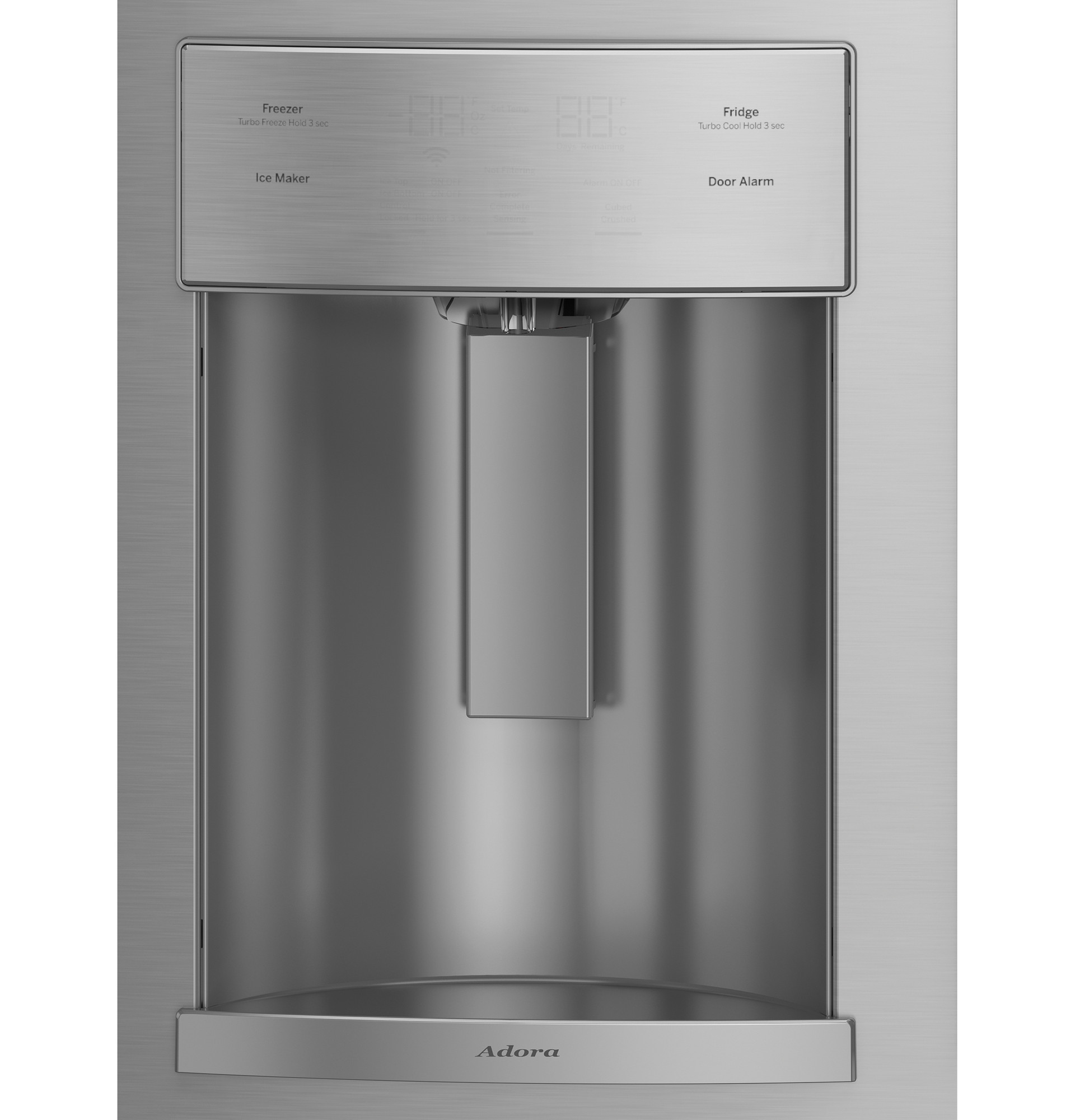 Adora series by GE 27.7 Cu. Ft. French-Door Refrigerator DFE28JSHSS, product image 4 of 10