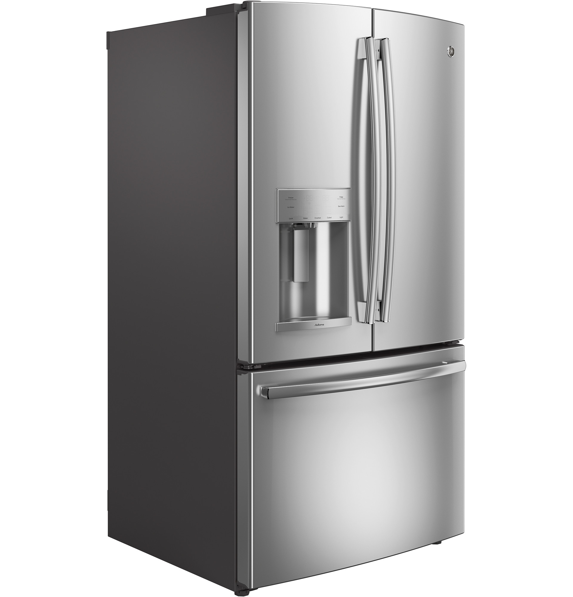 Adora series by GE 27.7 Cu. Ft. French-Door Refrigerator DFE28JSHSS, product image 5 of 10