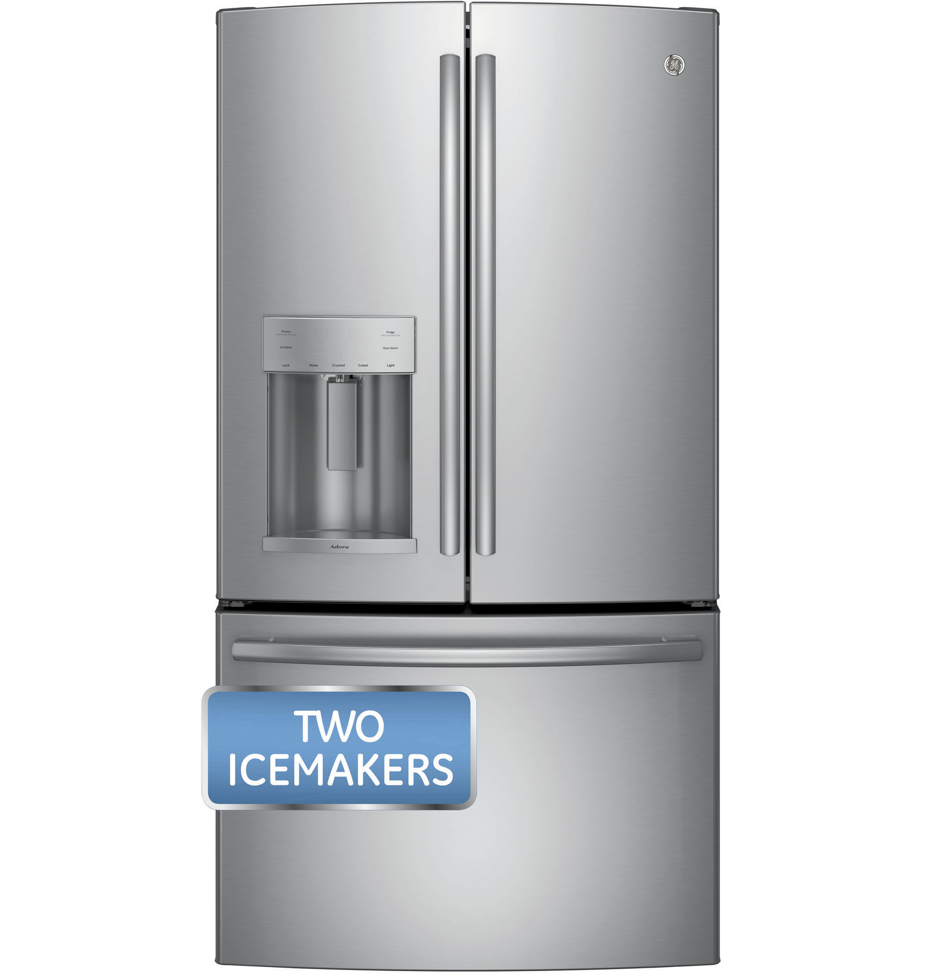 Adora series by GE 27.7 Cu. Ft. French-Door Refrigerator DFE28JSHSS, product image 8 of 10