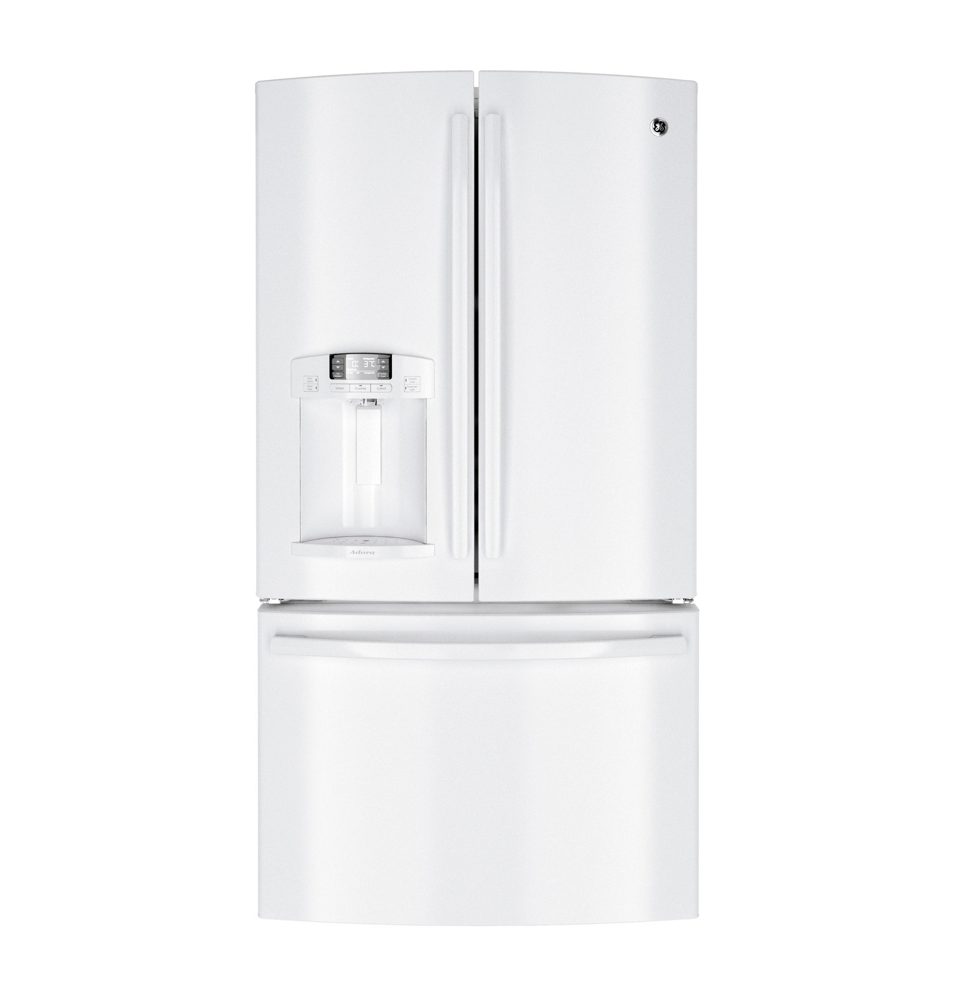 Adora series by GE 27.7 Cu. Ft. French-Door Refrigerator DFE29JGDWW