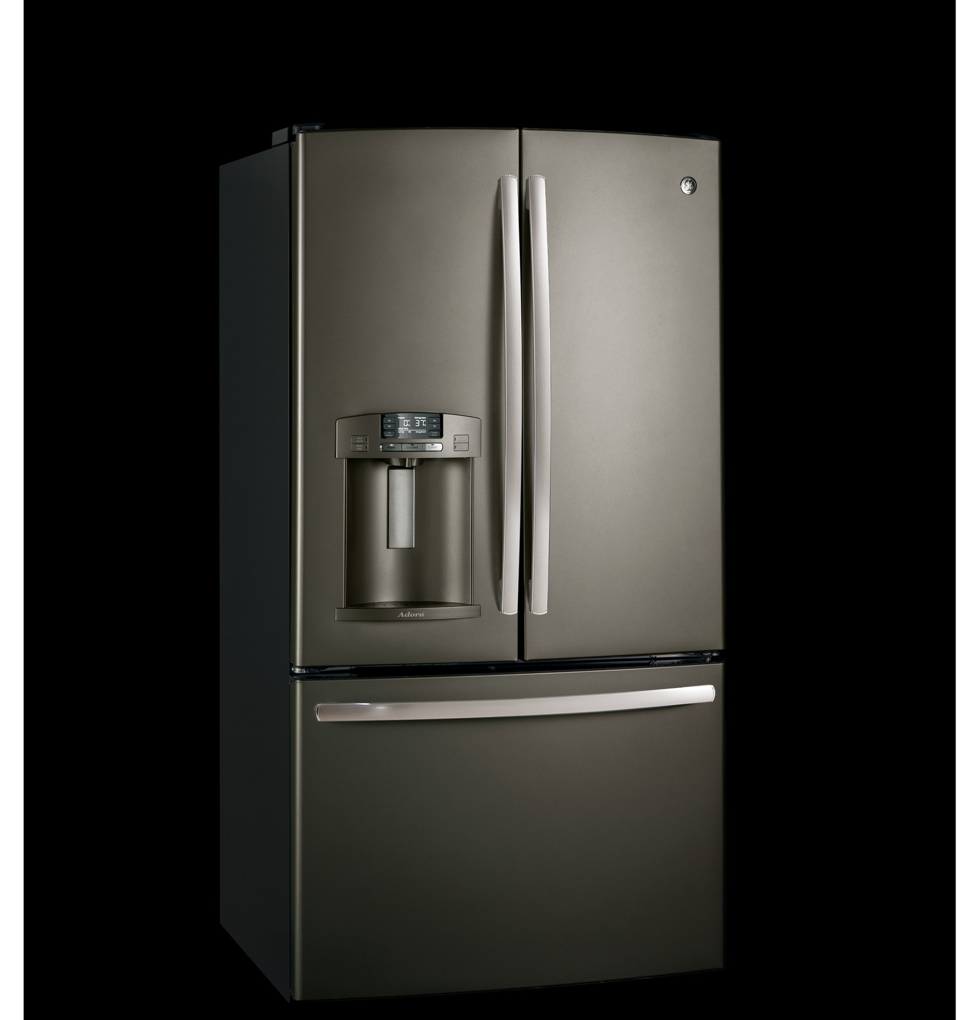 Adora series by GE 27.7 Cu. Ft. French-Door Refrigerator DFE29JMDES, product image 3 of 8