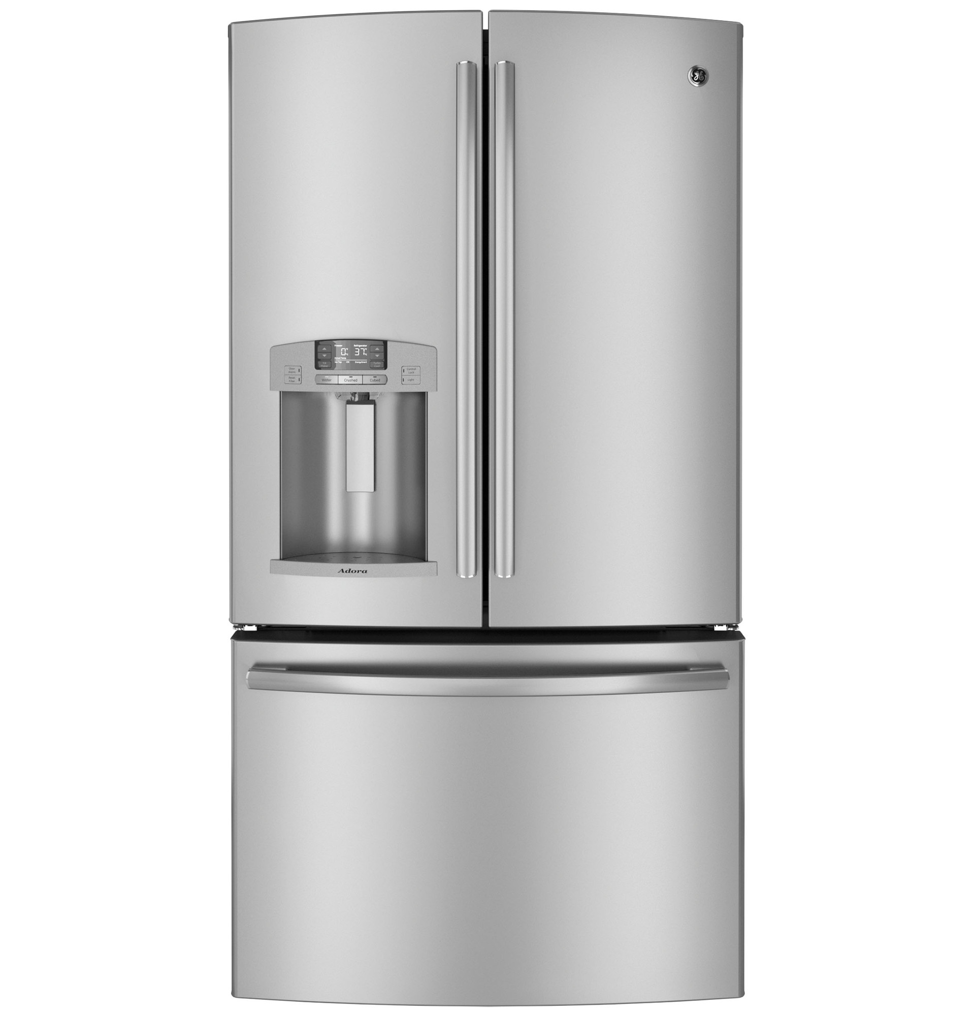 Adora series by GE 27.7 Cu. Ft. French-Door Refrigerator DFE29JSDSS