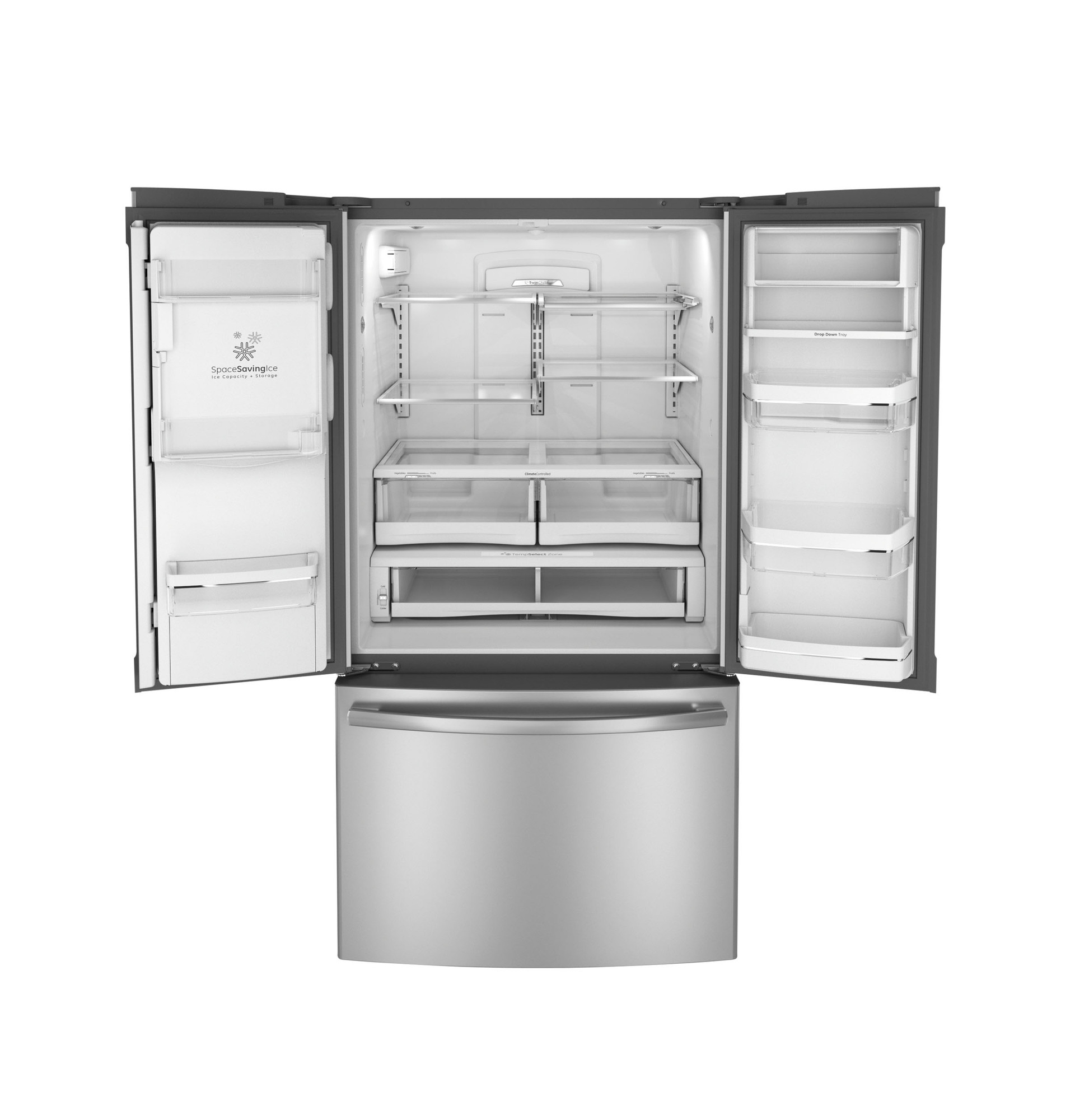 Adora series by GE 27.7 Cu. Ft. French-Door Refrigerator DFE29JSDSS, product image 4 of 8