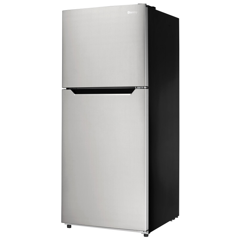 10.1 Cu. Ft. Top Mount Apartment Size Fridge Look DFF101B1BSLDB