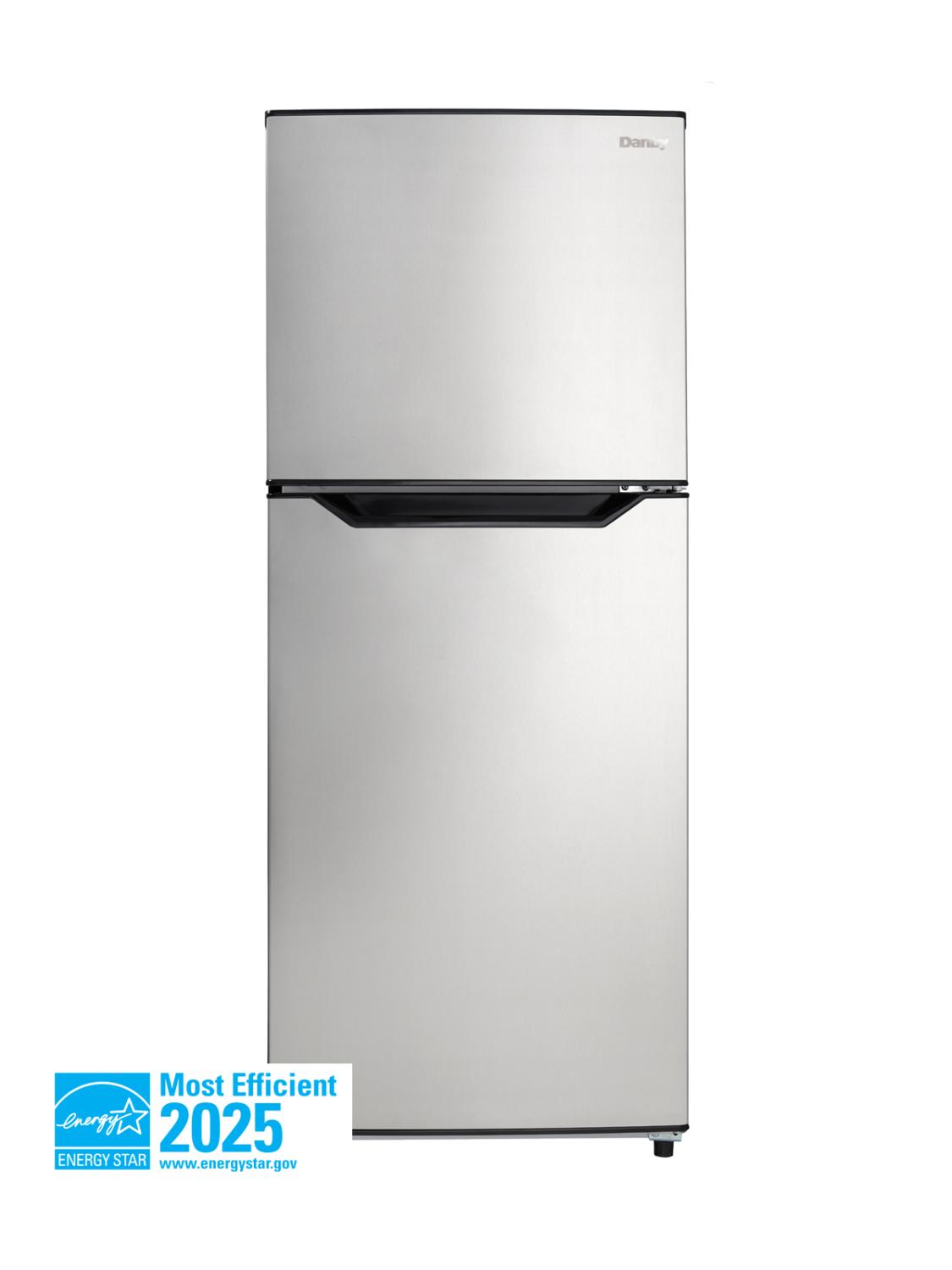 10.1 Cu. Ft. Apartment Size Top Mount Fridge DFF101B1BSSDB