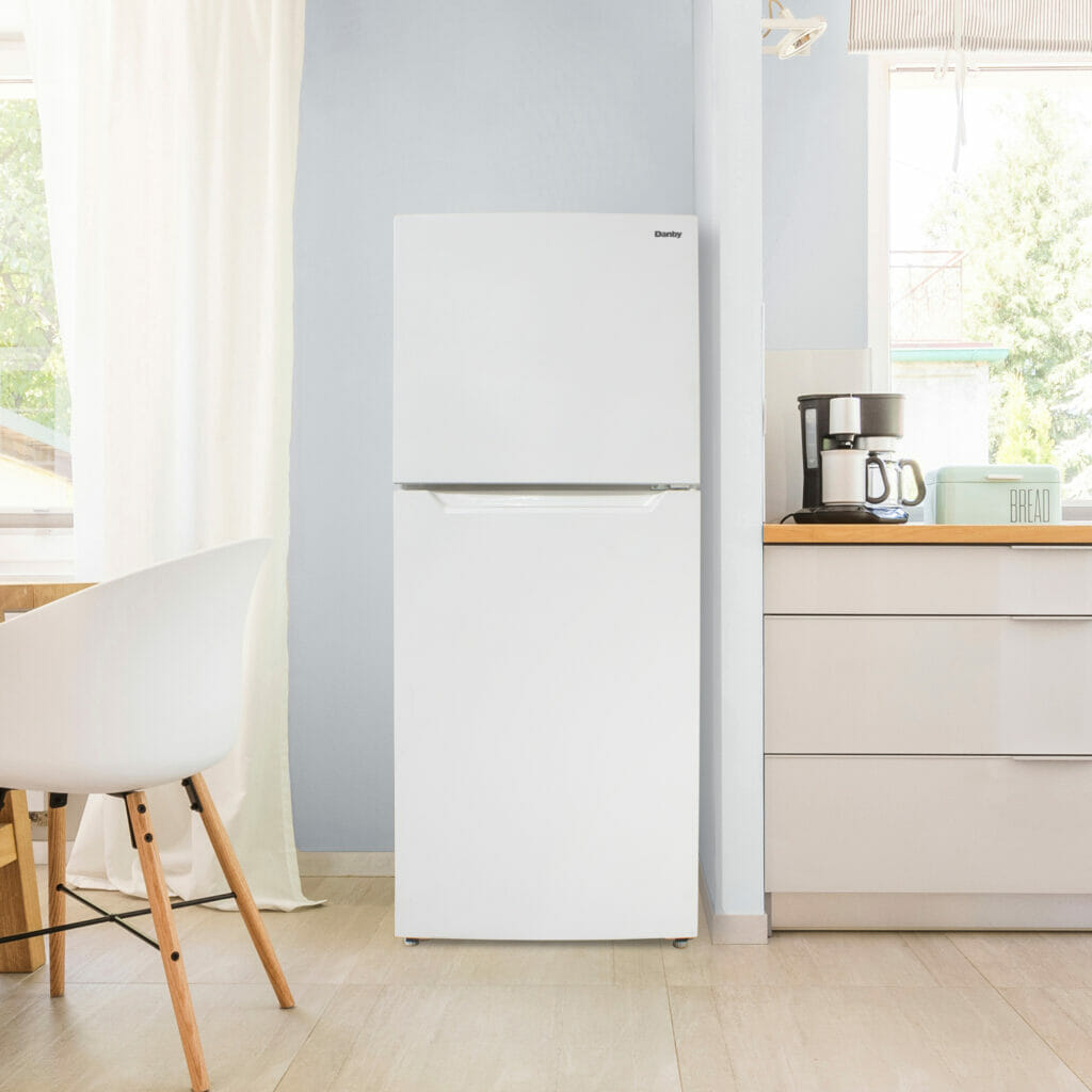 10.0 cu. ft. Apartment Size Fridge Top Mount view 2