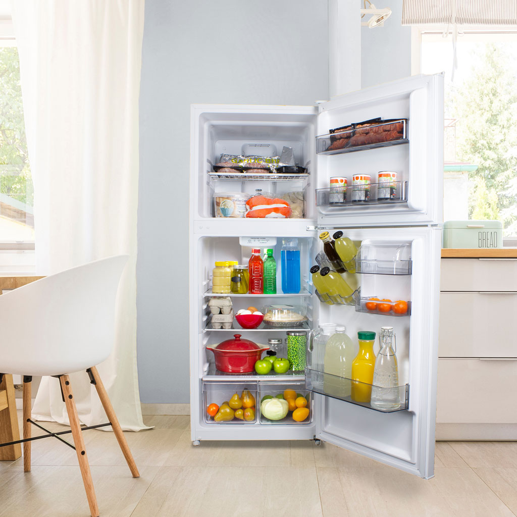 10.0 cu. ft. Apartment Size Fridge Top Mount view 3