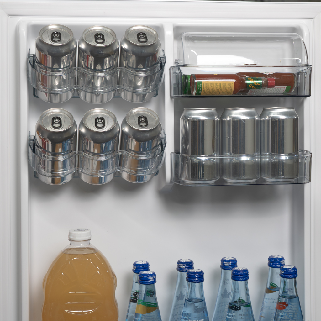 11.6 cu. ft. Apartment Size Fridge Top Mount DFF116B1WDBR