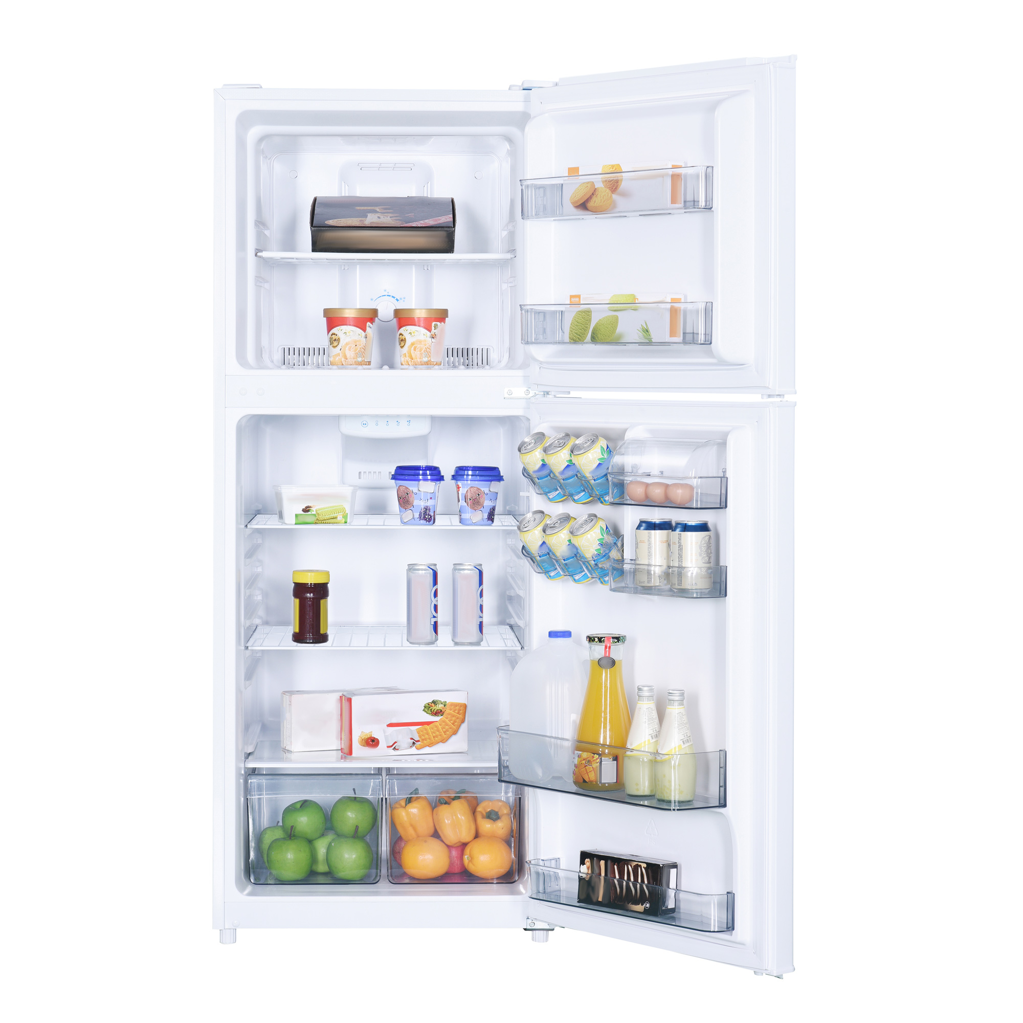 11.6 Cu Ft. Apartment Size Top Mount Fridge DFF116B2WDBR