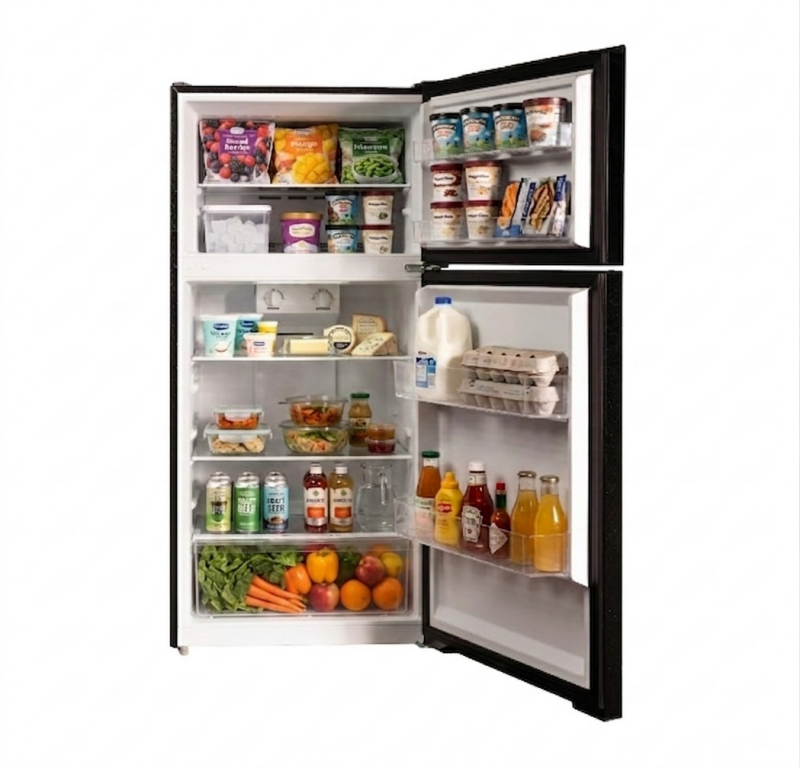 27” 14.2 Cu. Ft. Refrigerator Top Freezer Frost-free DFF142E1BDB