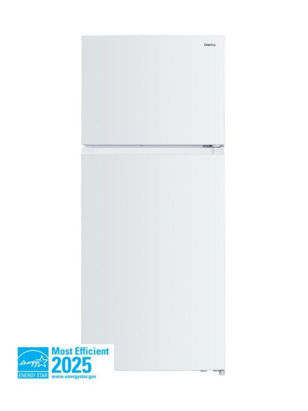 18 cu. ft. Top Mount Refrigerator in White DFF176B1WDB