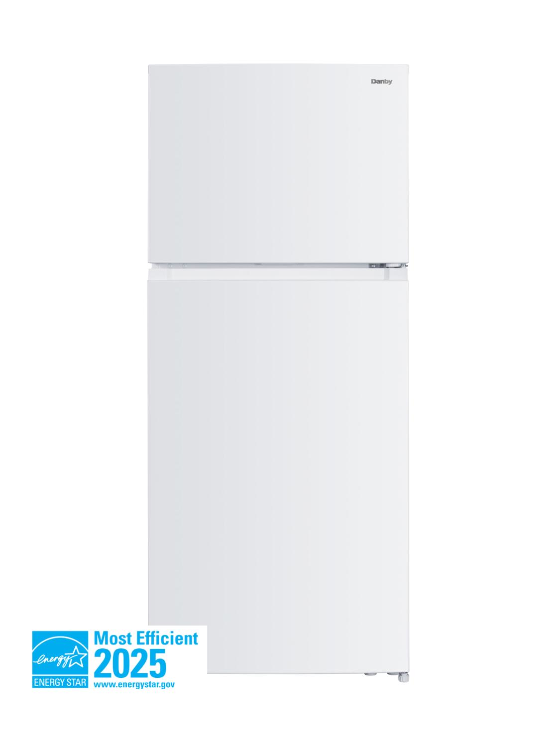 18 cu. ft. Top Mount Refrigerator in White DFF176B1WDB