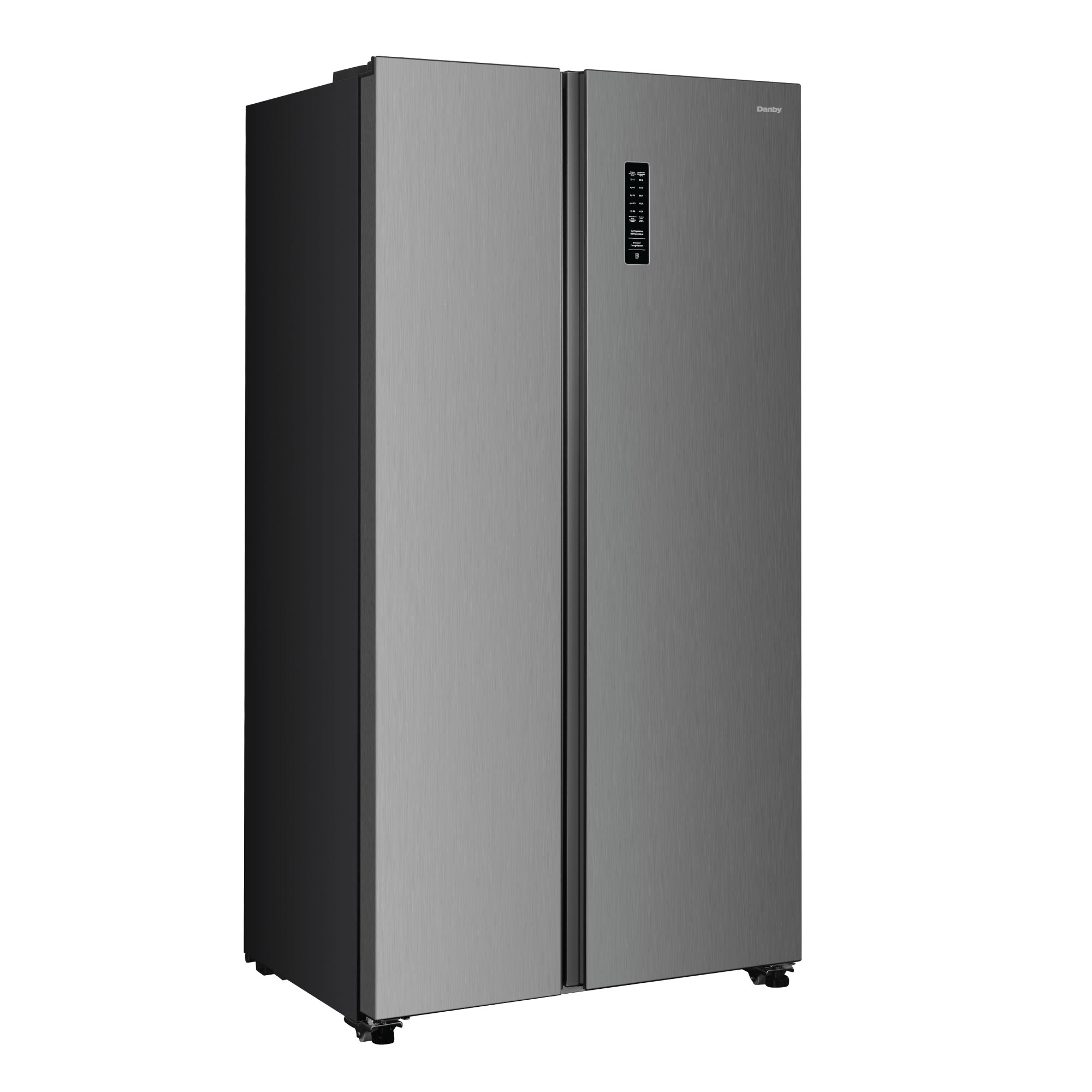Danby 10.1 cu. ft. Top Mount Apartment Size Fridge in Stainless Steel Look DFF212B1SLDB