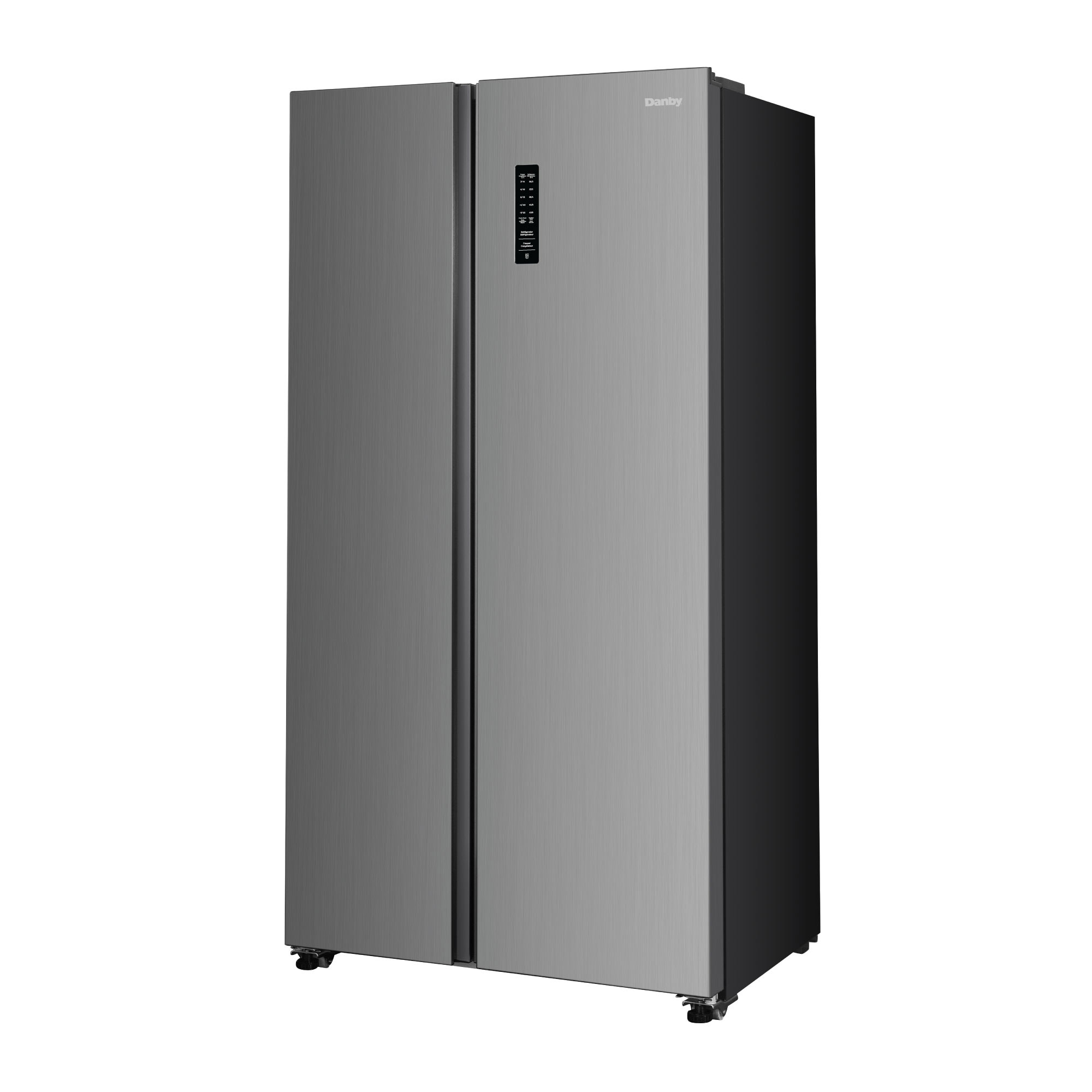 Danby 10.1 cu. ft. Top Mount Apartment Size Fridge in Stainless Steel Look DFF212B1SLDB