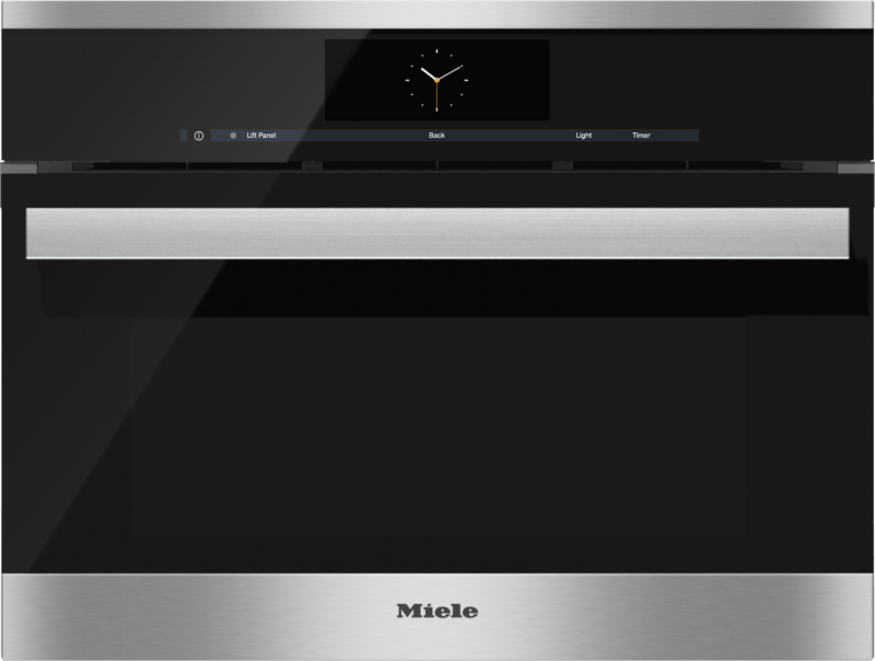 Steam oven with full‑fledged oven function and XL cavity combines two cooking techniques - steam and convection. DGC68001