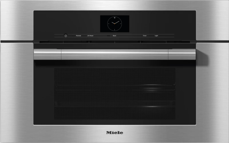 30" Compact Combi‑Steam Oven XL for steam cooking, baking, roasting with roast probe + menu cooking. DGC7570