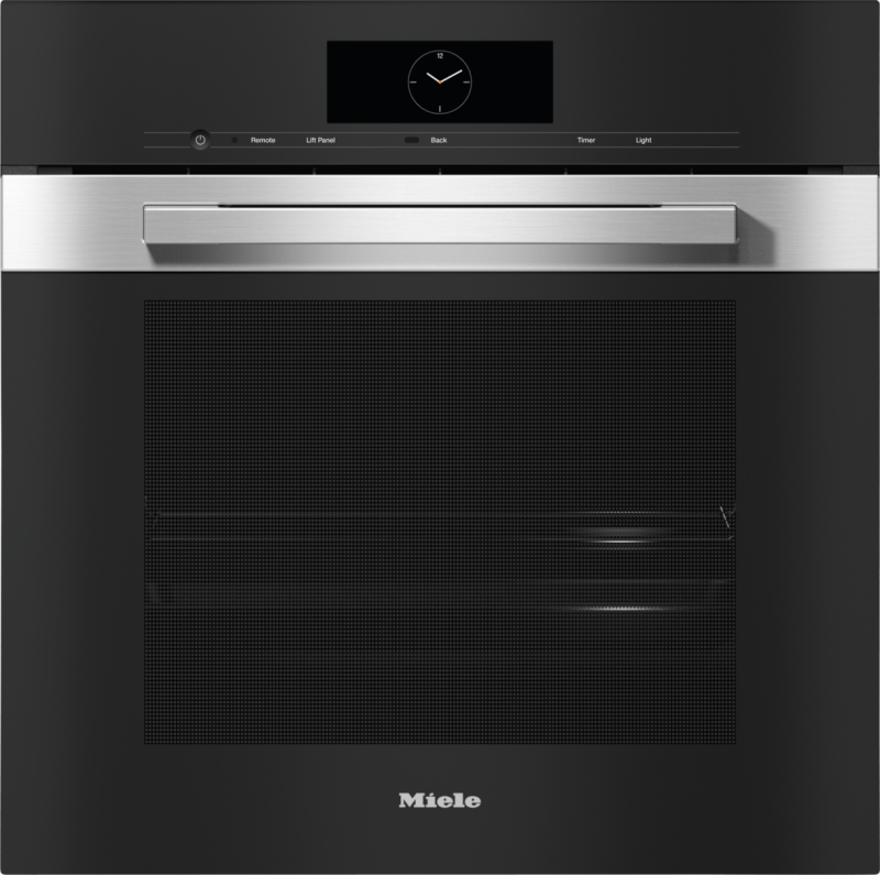 24" Combi‑Steam Oven XXL for steam cooking, baking, roasting with roast probe + menu cooking. DGC7860AM