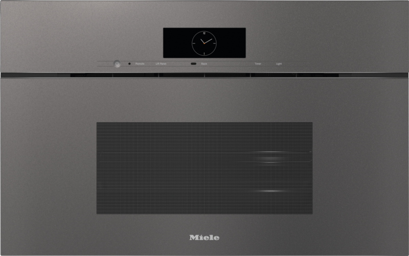 30" Handleless compact Combi‑Steam Oven XL for steam cooking, baking, roasting with roast probe + menu cooking. DGC7870X