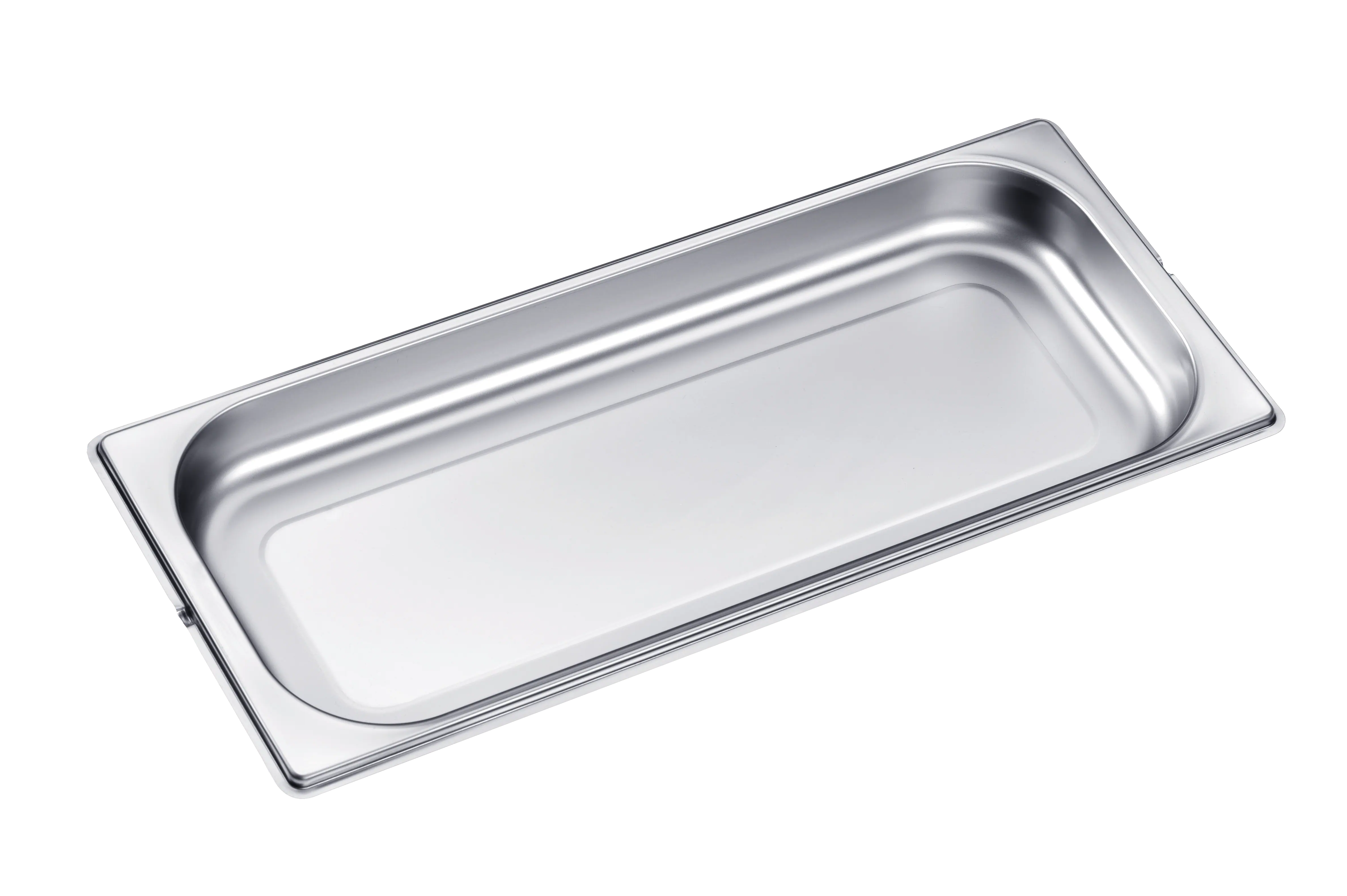 Unperforated steam oven pan for cooking food in gravy, stock, water (e.g. rice, pasta). DGG20